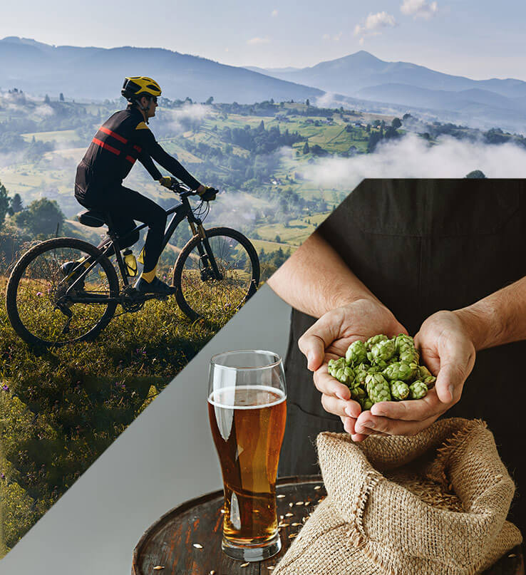 Produzione birra artigianale ed escursione con guida in Mountain bike. Sicilia tra i Comuni di Naso e il parco dei Nebrodi.