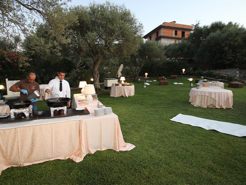 Banchetti location casale in sicilia per eventi e catering